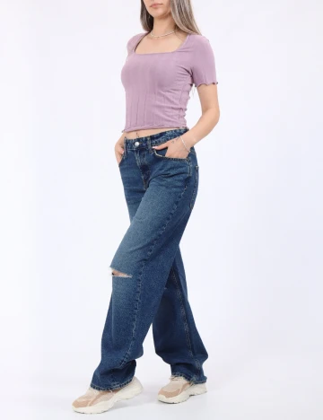 Top American Eagle, roz pudra inchis Roz