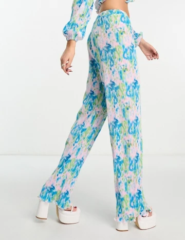 Pantaloni the frolic, mix culori
