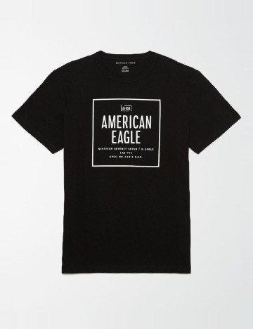 Tricou American Eagle, negru