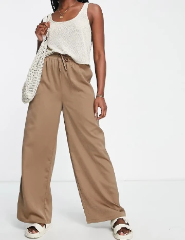Pantaloni Lola May, maro