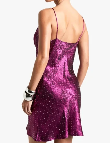 Rochie scurta Boohoo, mov