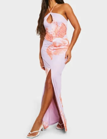Rochie lunga Boohoo, mov