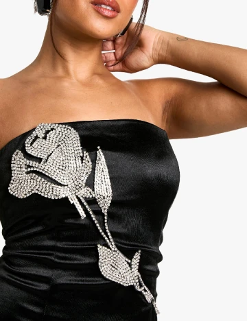 Rochie scurta Boohoo, negru