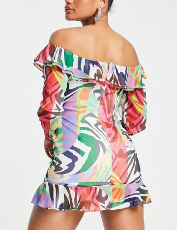 Rochie scurta AsYou, mix culori Mix culori