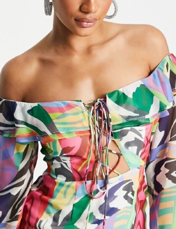 Rochie scurta AsYou, mix culori Mix culori