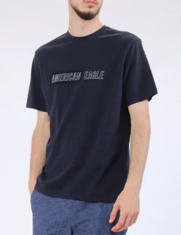 Tricou American Eagle, bleumarin inchis Albastru