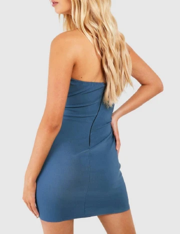 Rochie scurta Boohoo, albastru