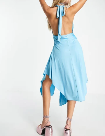 Rochie medie Jaded London, albastru