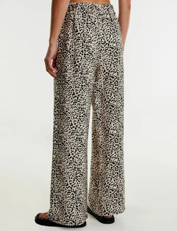 Pantaloni Edited, animal print