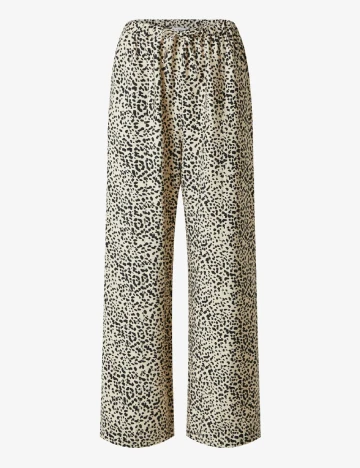 Pantaloni Edited, animal print