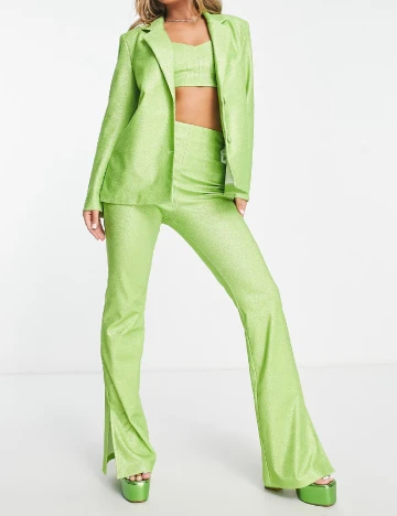 Pantaloni ASOS, verde Verde