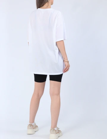 Tricou Oversize Only, alb