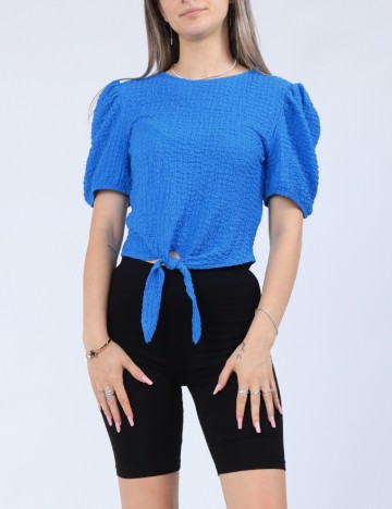 
						Tricou Jacqueline de Yong, albastru