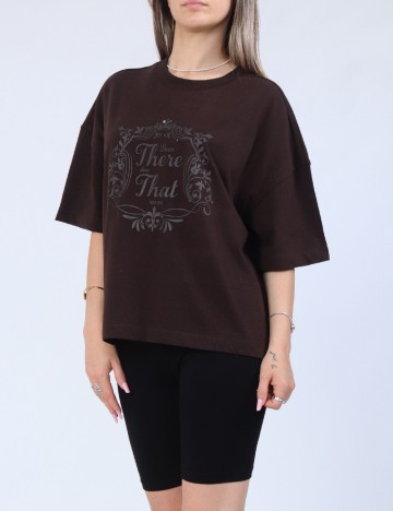 
						Tricou Only, maro
