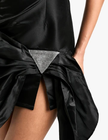 Rochie scurta Boohoo, negru