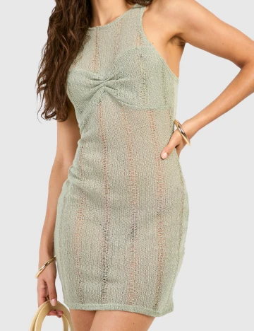 Rochie de plaja Boohoo, verde