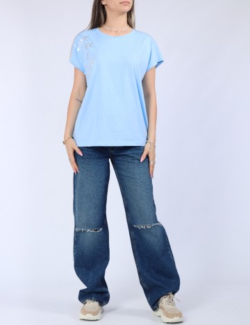 Tricou Vero Moda, bleu
