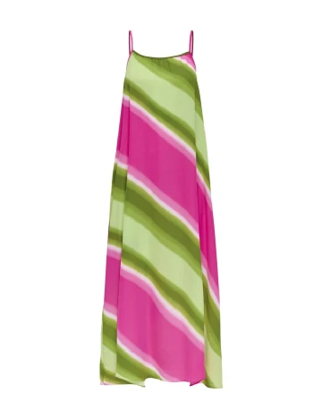 Rochie lunga Only, mix culori