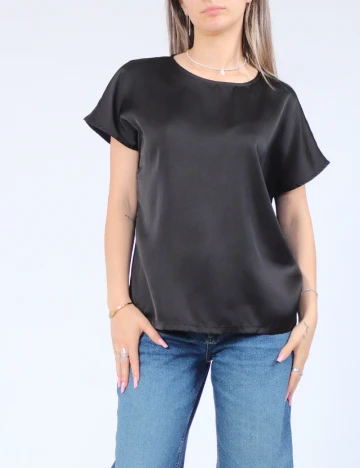 Tricou Pieces, negru