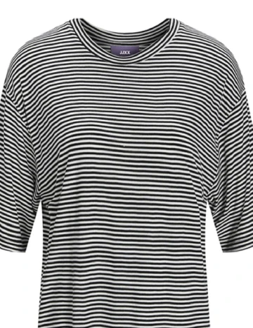 Tricou Jack&Jones, alb/negru
