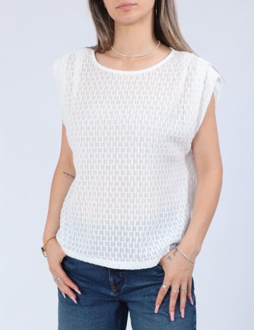 
						Tricou Vero Moda, alb