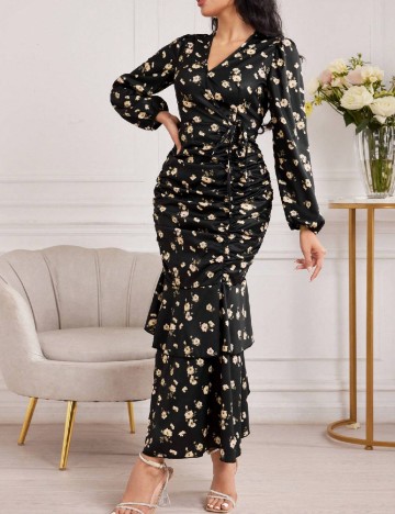 Rochie lunga SHEIN, negru
