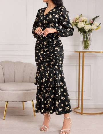 Rochie lunga SHEIN, negru