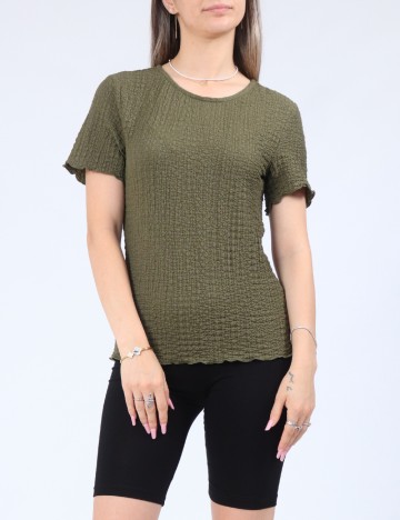 
						Tricou Vero Moda, kaki