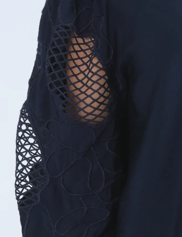 Bluza Vero Moda, bleumarin