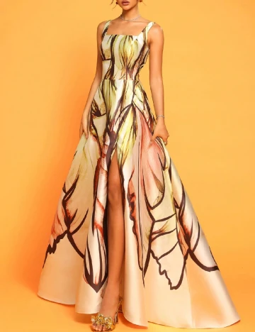 Rochie lunga SHEIN, mix culori