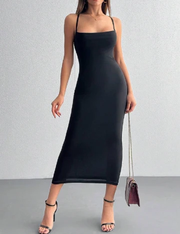 Rochie medie SHEIN, negru