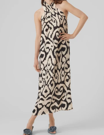 Rochie medie Vero Moda, crem