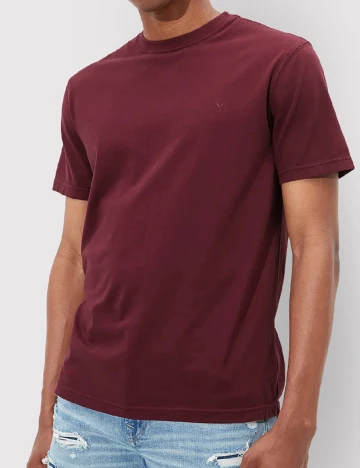 Tricou American Eagle, visiniu Rosu