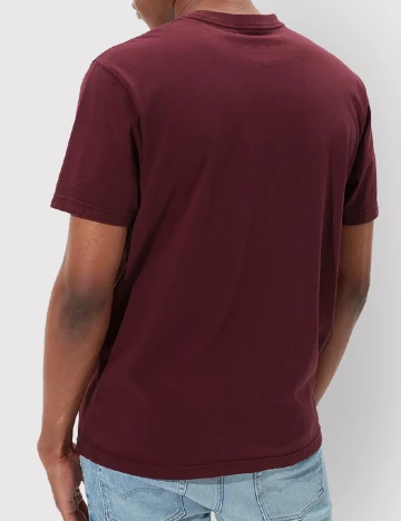 Tricou American Eagle, visiniu Rosu