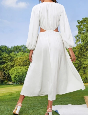 Rochie lunga SHEIN, alb