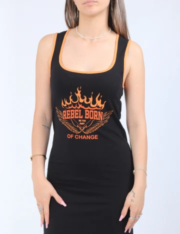 Rochie lunga Noisy May, negru