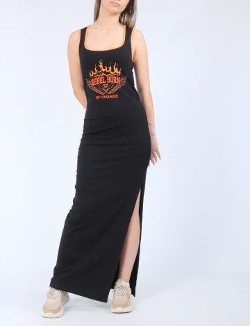 Rochie lunga Noisy May, negru
