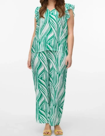 Bluza Vero Moda Curve, verde