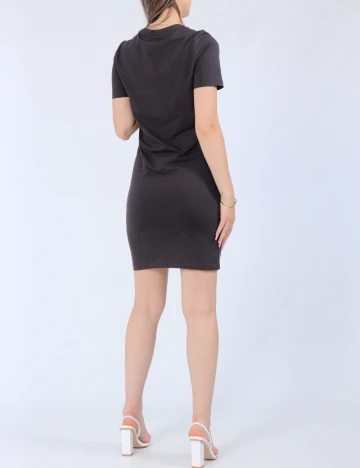 Rochie scurta Noisy May, gri inchis