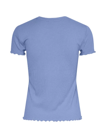 Tricou Pieces, albastru