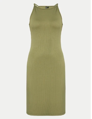 Rochie scurta Pieces, verde