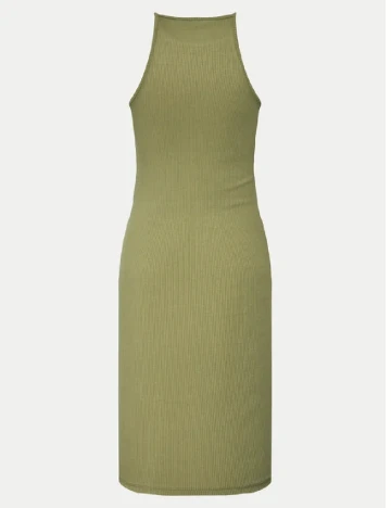 Rochie scurta Pieces, verde