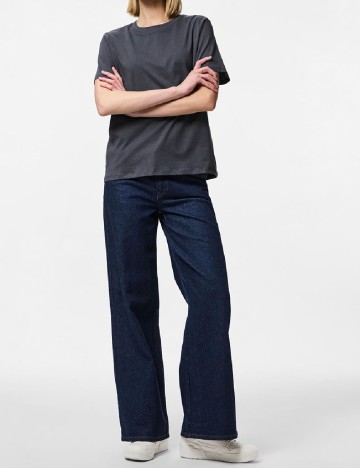 
						Tricou Pieces, bleumarin
