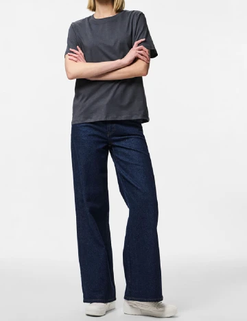 Tricou Pieces, bleumarin