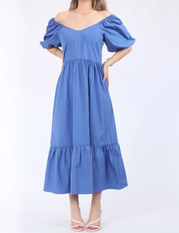 Rochie lunga Noisy May, albastru