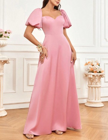 
						Rochie lunga SHEIN, roz