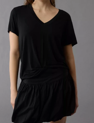Tricou American Eagle, negru