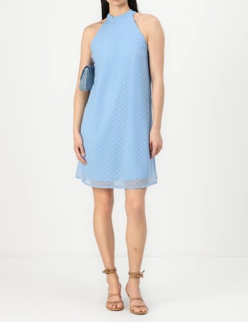 
						Rochie scurta Vila, albastru