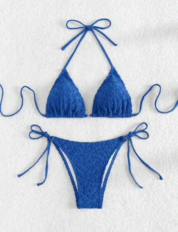 Costum de baie SHEIN, albastru