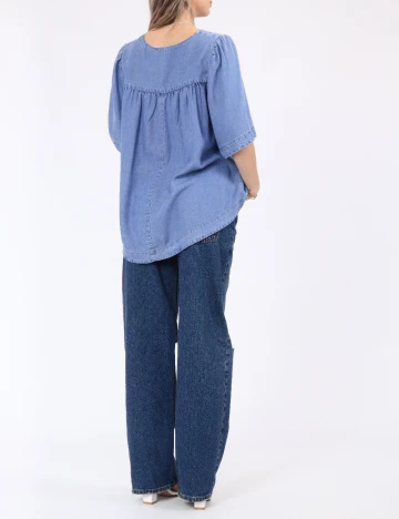 Bluza Vero Moda, albastru Albastru